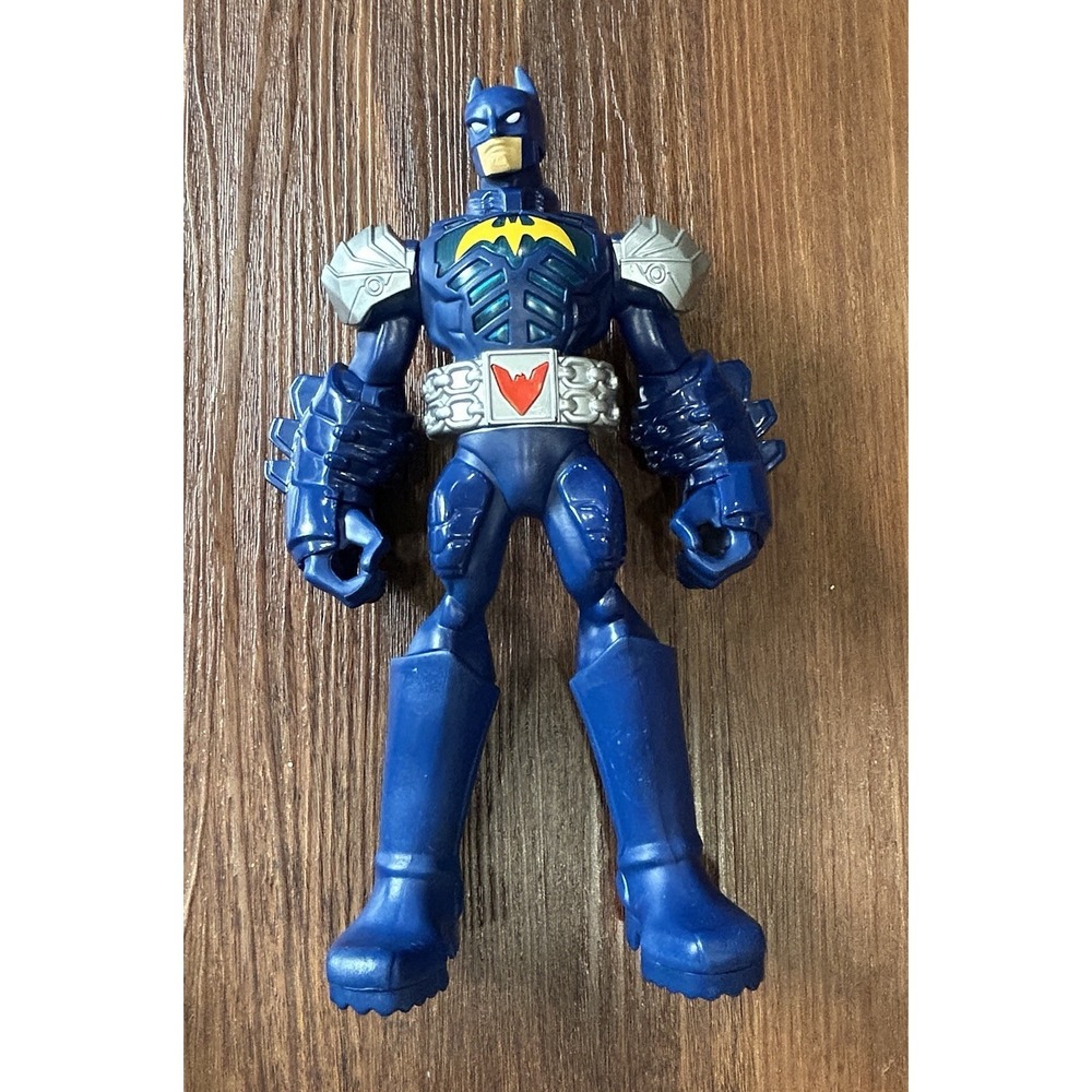 Batman Attack Armor Light Up Talking 10" Action Figure Mattel 2014